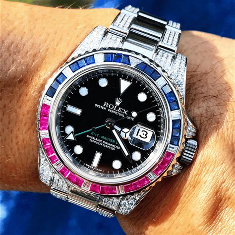 pepsi with navy dial rolex|Rolex submariner Pepsi bezel.